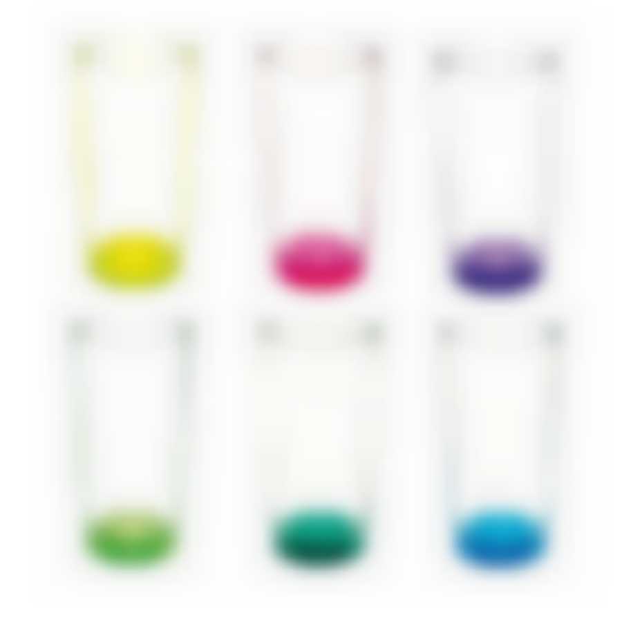 Стакан ГЛАДКИЙ высокий 280 мл лак микс