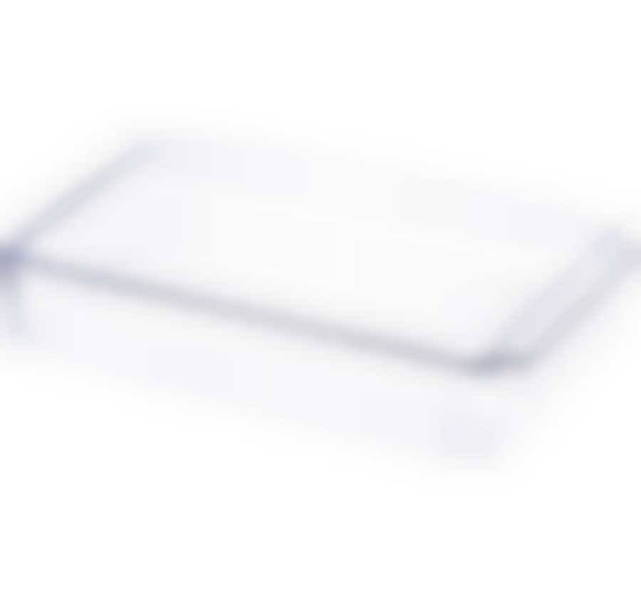 Органайзер для холодильника 20х30х5см с крышкой прозрачный