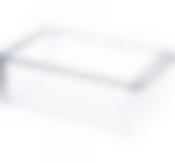 Органайзер для холодильника 20х30х10см с крышкой прозрачный