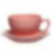 Чашка Элегант с блюдцем (цв. в ассортименте)