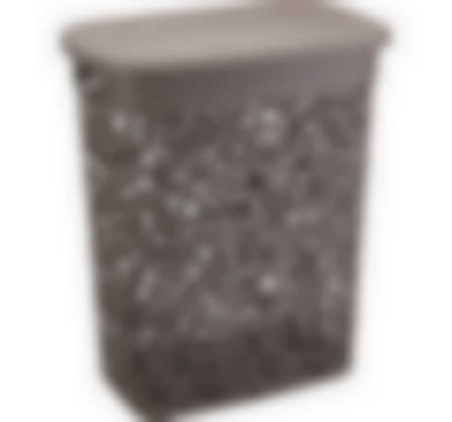 Корзина для белья ФЛОРА 35л Французский серый