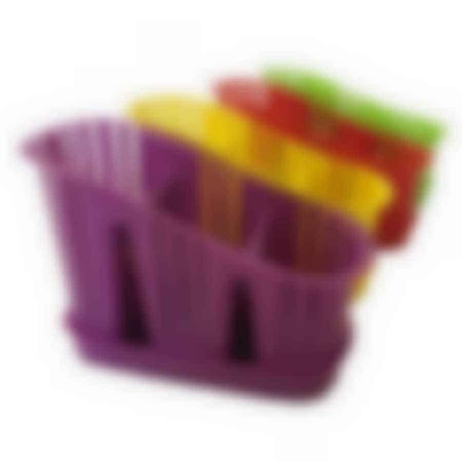 Сушилка для столовых приборов 3 секции (8/32) МИКС