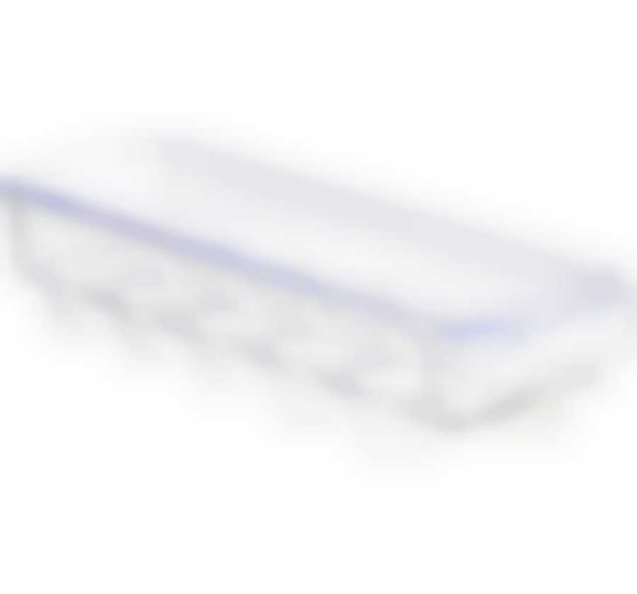 Контейнер для яиц для холодильника с крышкой прозрачный