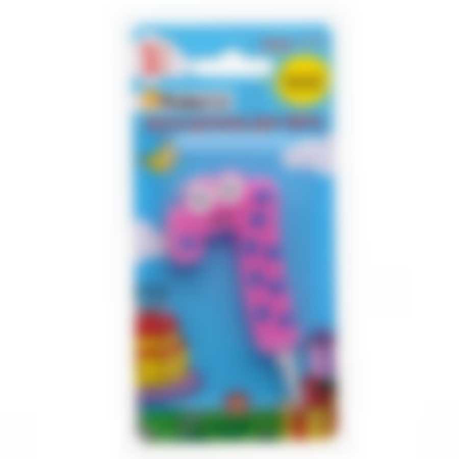 Свеча детская для торта PATERRA, цифра 7 (1шт.в упаковке)