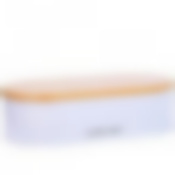 Хлебница 44х21х12,3см.сталь/бамбук МВ (х4)