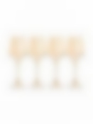 Набор бокалов на ножке Золотой мед 350мл 4шт