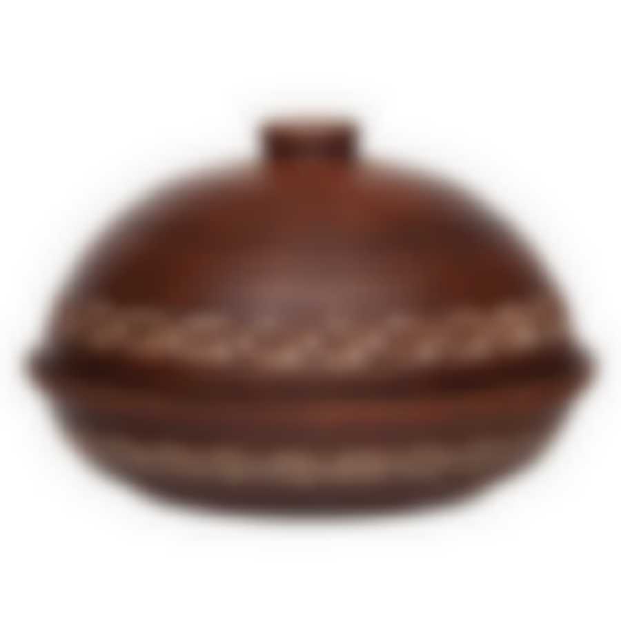 БЛИННИЦА ангоб С КРЫШКОЙ