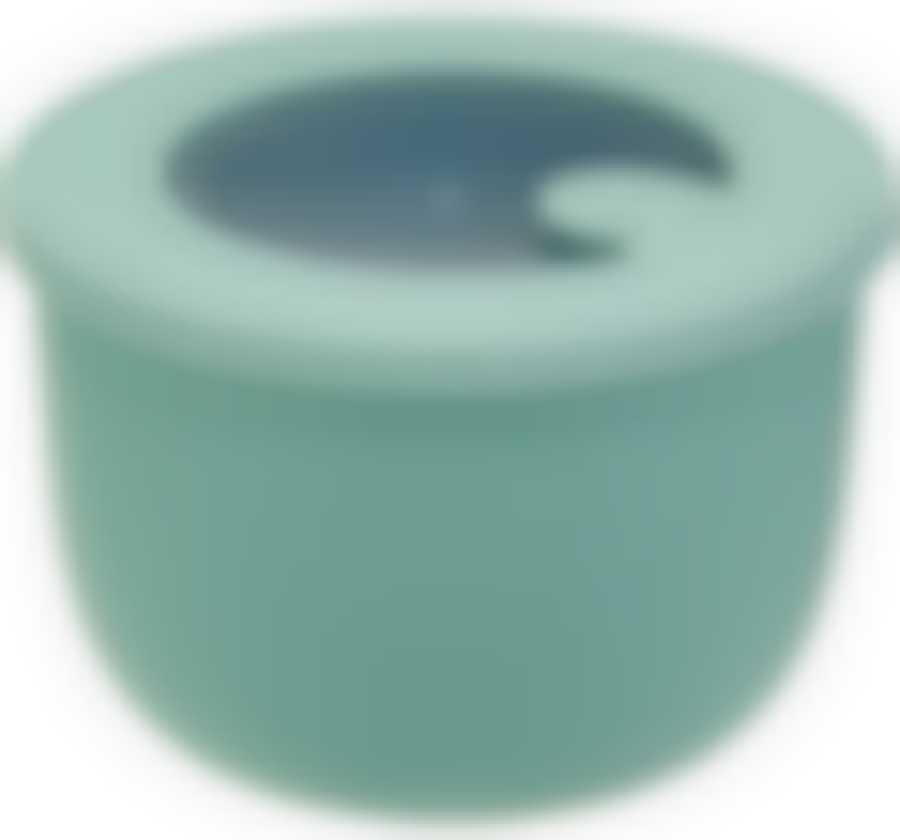 Миска герметичная НЕО 0,6 л с клапаном для СВЧ Фисташковый