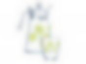 Набор питьевой 7 предметов КОТТОН ФЛАУЭР