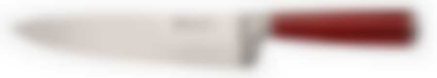 Нож-шеф разделочный 200/340мм Linea STENDAL (цв. красный, металл)