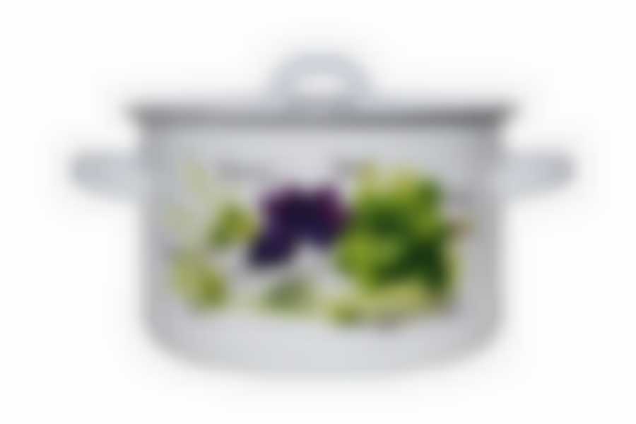 Кастрюля эмал 2,0л Базилик