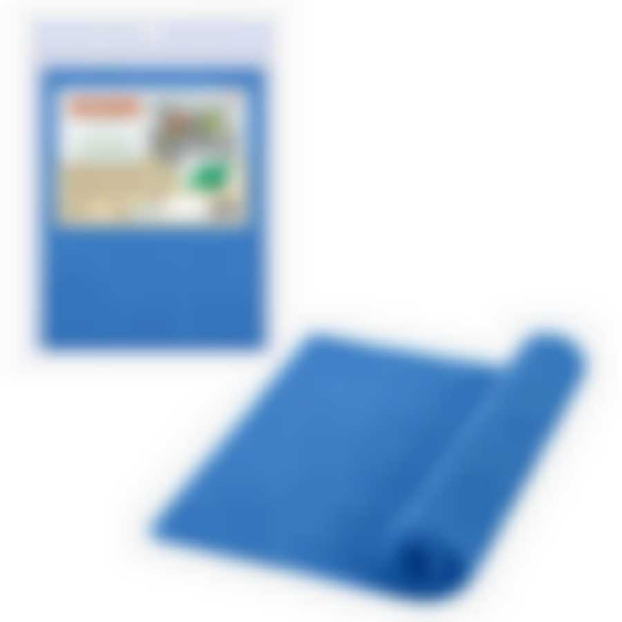 Коврик антибакт. в холодильник 50*33см (синий)