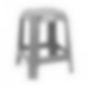 Стул (табурет) (серебристый металлик)