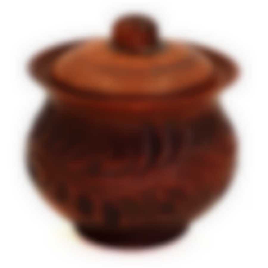 Сметанник 0,5 л резной