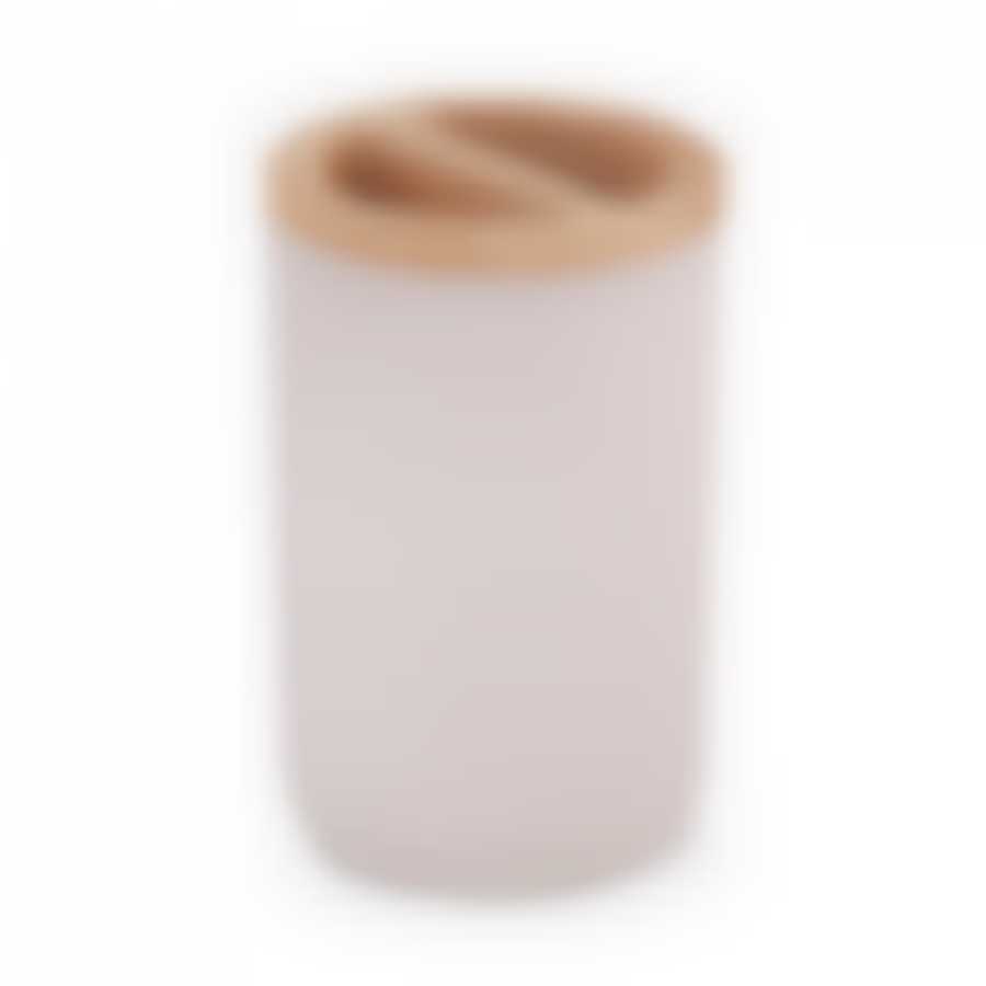 Подставка для зубных щеток "Бамбук" (бежевый)