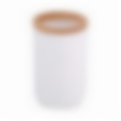 Стакан для зубных щеток "Бамбук" (белый)