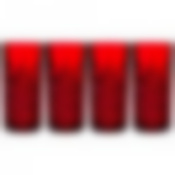 Набор стаканов из 4 шт. Timeless бордо 450 мл