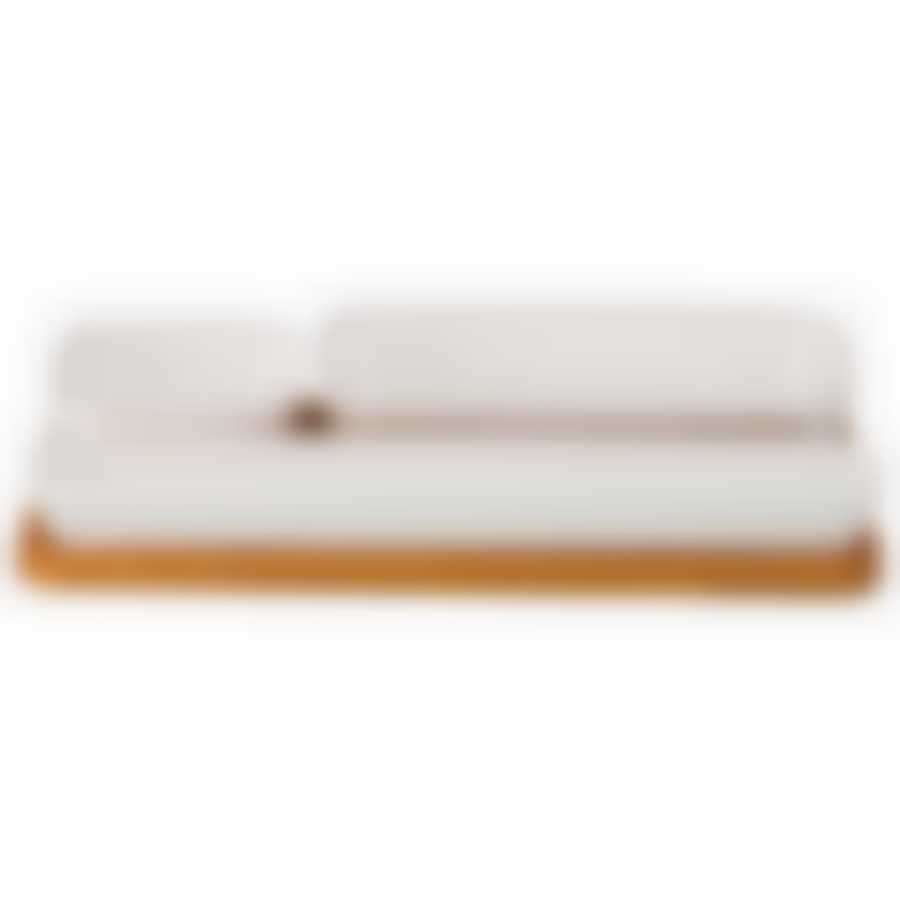 Менажница 3-х секционная 27*14 см высота=5 см