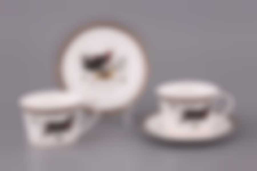 Кофейный набор Лошадь на 2 персоны 4 пр. 180 мл