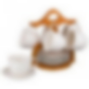 Чайный набор на 6 персон 12пр. 180 мл. на подставке