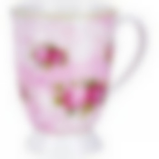 Кружка фарфоровая 330 мл Цветы