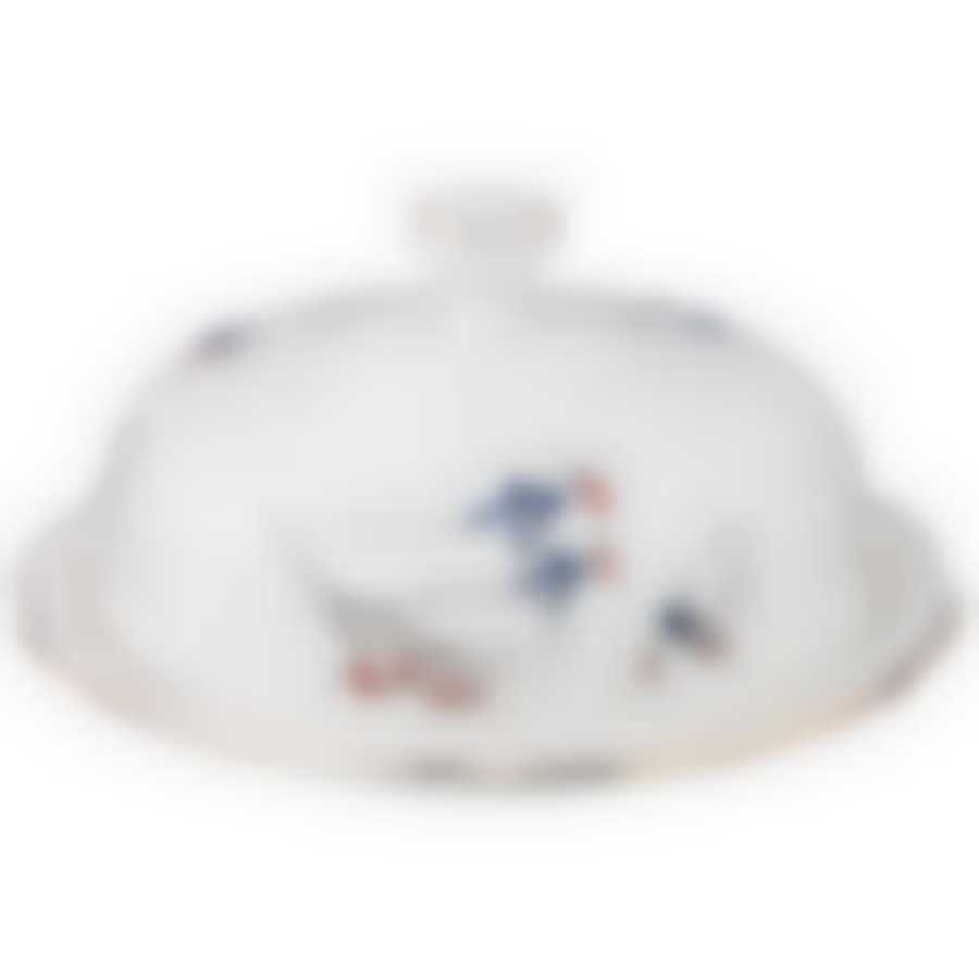 БЛЮДО ДЛЯ БЛИНОВ "ГУСИ" 23,5*23,5*12 СМ.