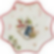 БЛЮДО "ЗИМНЯЯ ЗАБАВА" 25*25*2 СМ. (КОР=24ШТ.)