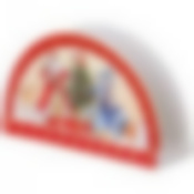 САЛФЕТНИЦА LEFARD "ДЕД МОРОЗ И СНЕГУРОЧКА" 13Х4Х8 СМ (КОР=48ШТ.)