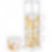 НАБОР КРУЖЕК НА МЕТАЛЛ.ПОДСТАВКЕ LEFARD "HONEY BEE" 4 ШТ. 360МЛ (КОР=8НАБ.)