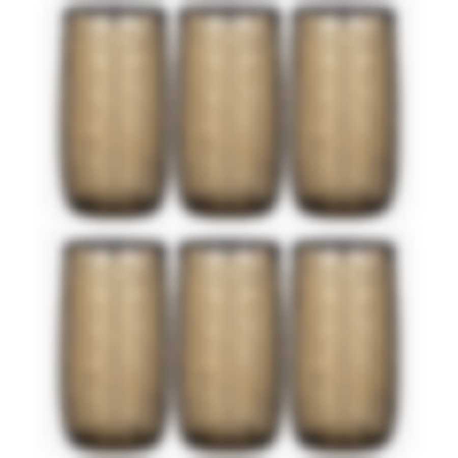 НАБОР 6 СТАКАНОВ 330 МЛ ЗОЛОТОЙ ЛИБЕРТИ