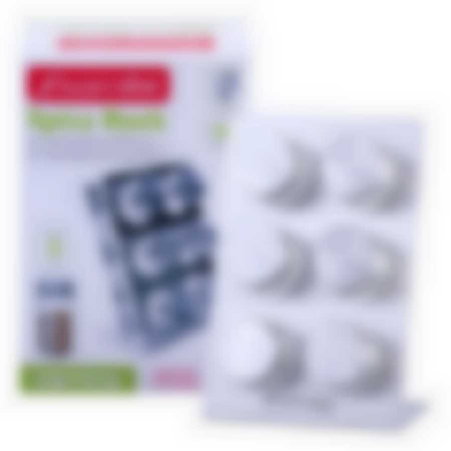 Набор ёмкостей для специй на прямоугольной подставке