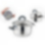 Кастрюля agness Profi home со стеклянной крышкой, 1,5л 16x9.5 см