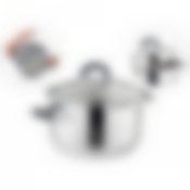 Кастрюля agness Profi home со стеклянной крышкой, 3,0л 20x11.5 см