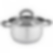 Кастрюля agness Classic со стеклянной крышкой 1,6 л. 16x9,5 см