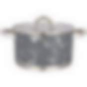 Кастрюля agness Fantasy со стеклянной крышкой, нерж.сталь, 4,6 л 22х12 см