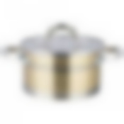 Кастрюля agness со стеклянной крышкой, нерж.сталь, 1,8 л 16х9 см