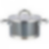 Кастрюля agness со стеклянной крышкой, нерж.сталь, 1,8 л 16х9 см