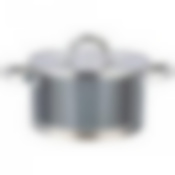 Кастрюля agness со стеклянной крышкой, нерж.сталь, 2,5 л 18х10 см