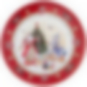 Поднос сервировочный agness Christmas collection 33*2,1 см