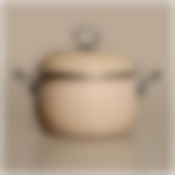 Кастрюля эмалированная с крышкой с эффектом металлик серия Deluxe 2,0 л. диаметр= 16 см