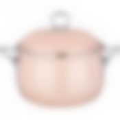 Кастрюля эмалированная с крышкой с эффектом металлик серия Deluxe 5,2 л. диаметр= 22 см