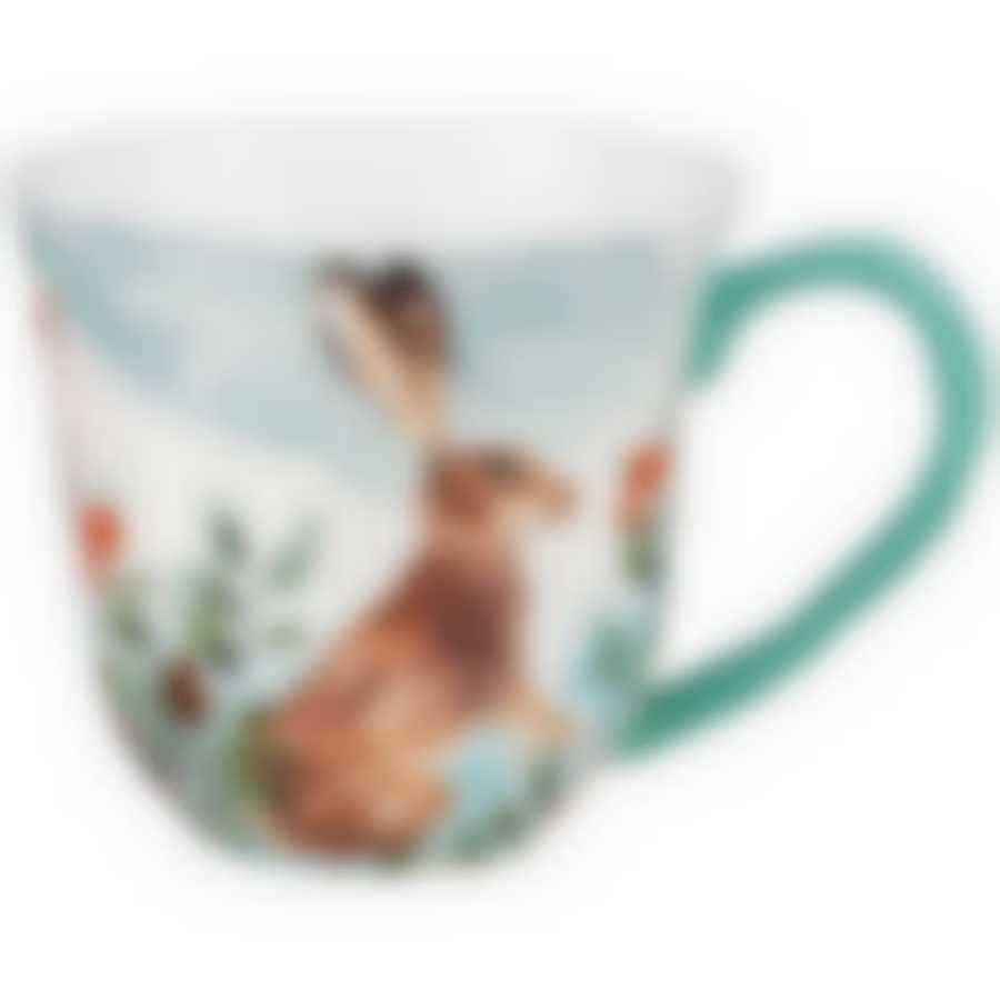 Кружка lefard Лесная сказка заяц 450 мл 