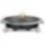 Мармит со стекл.крышкой на метал.подставке овальный Moon art 2,3л 40*26*11,5см черный 