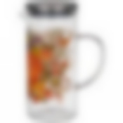 Кувшин agness 1400 мл Роскошный сад жаропрочное боросиликатное стекло