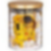 Емкость для сыпучих agness Поцелуй (г. климт) 850 мл боросиликатное стекло