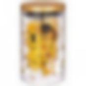 Емкость для сыпучих agness Поцелуй (г. климт) 1200 мл боросиликатное стекло