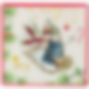 Подставка под горячее Зимняя забава 9,5*9,5*1 см. 