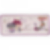 Блюдо Лавандовая весна 28*12 см. высота=3 см. 