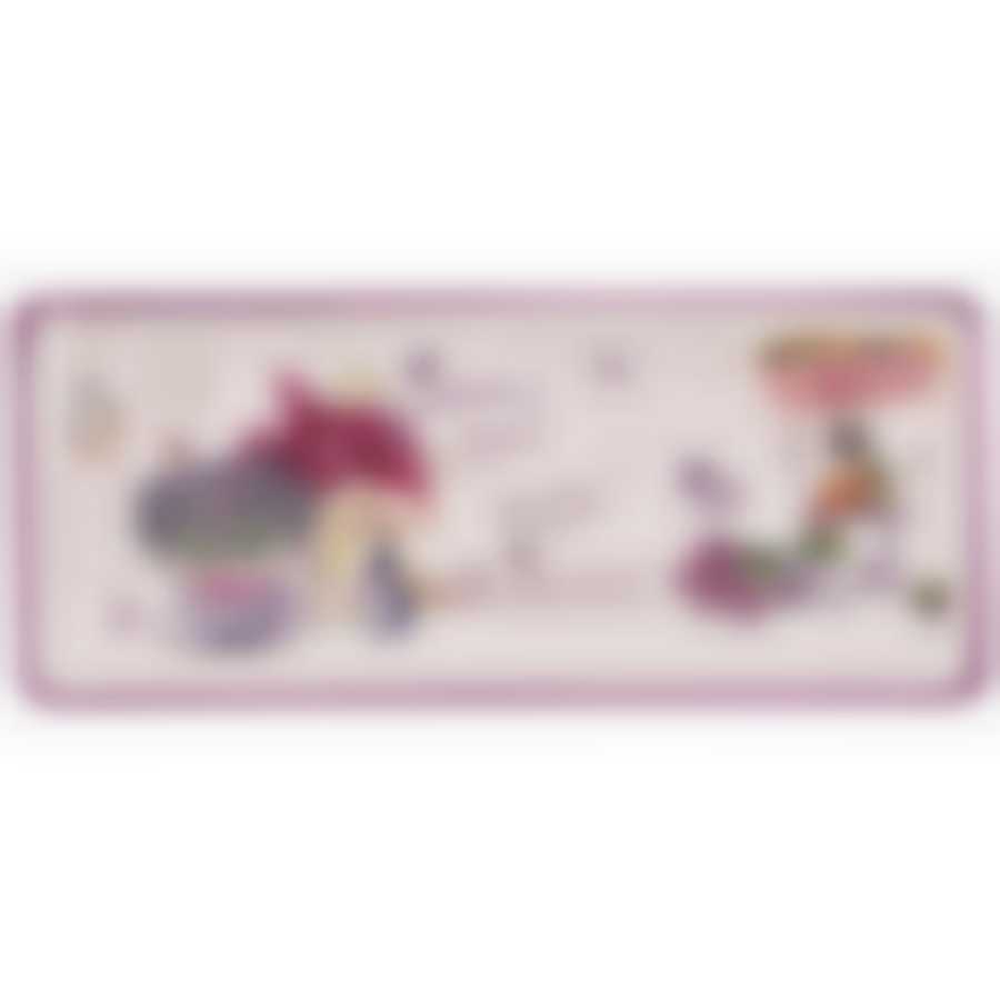 Блюдо Лавандовая весна 28*12 см. высота=3 см. 