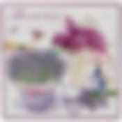 Подставка под горячее Лавандовая весна 9,5*9,5*1 см. 